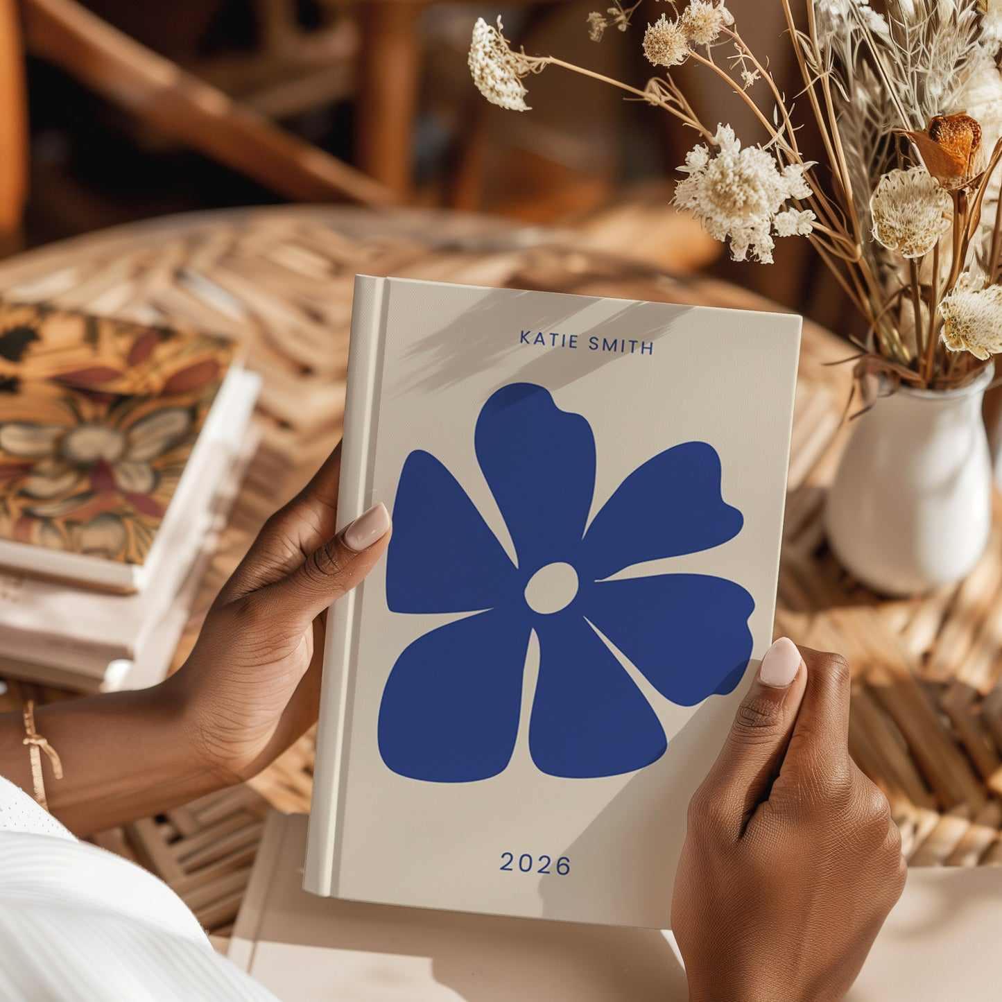 Personalised 2026 Floral Diary