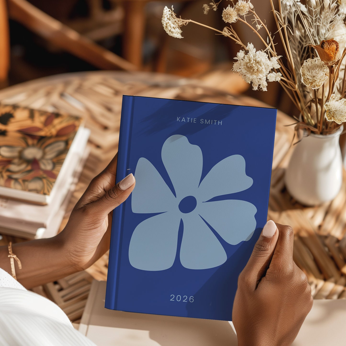 Personalised 2026 Floral Diary