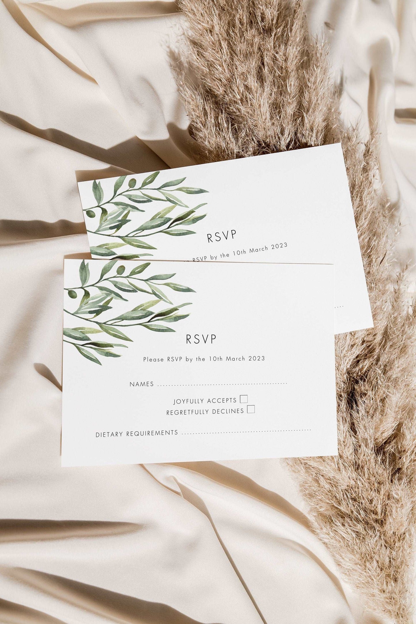 Olive Branch Wedding RSVP