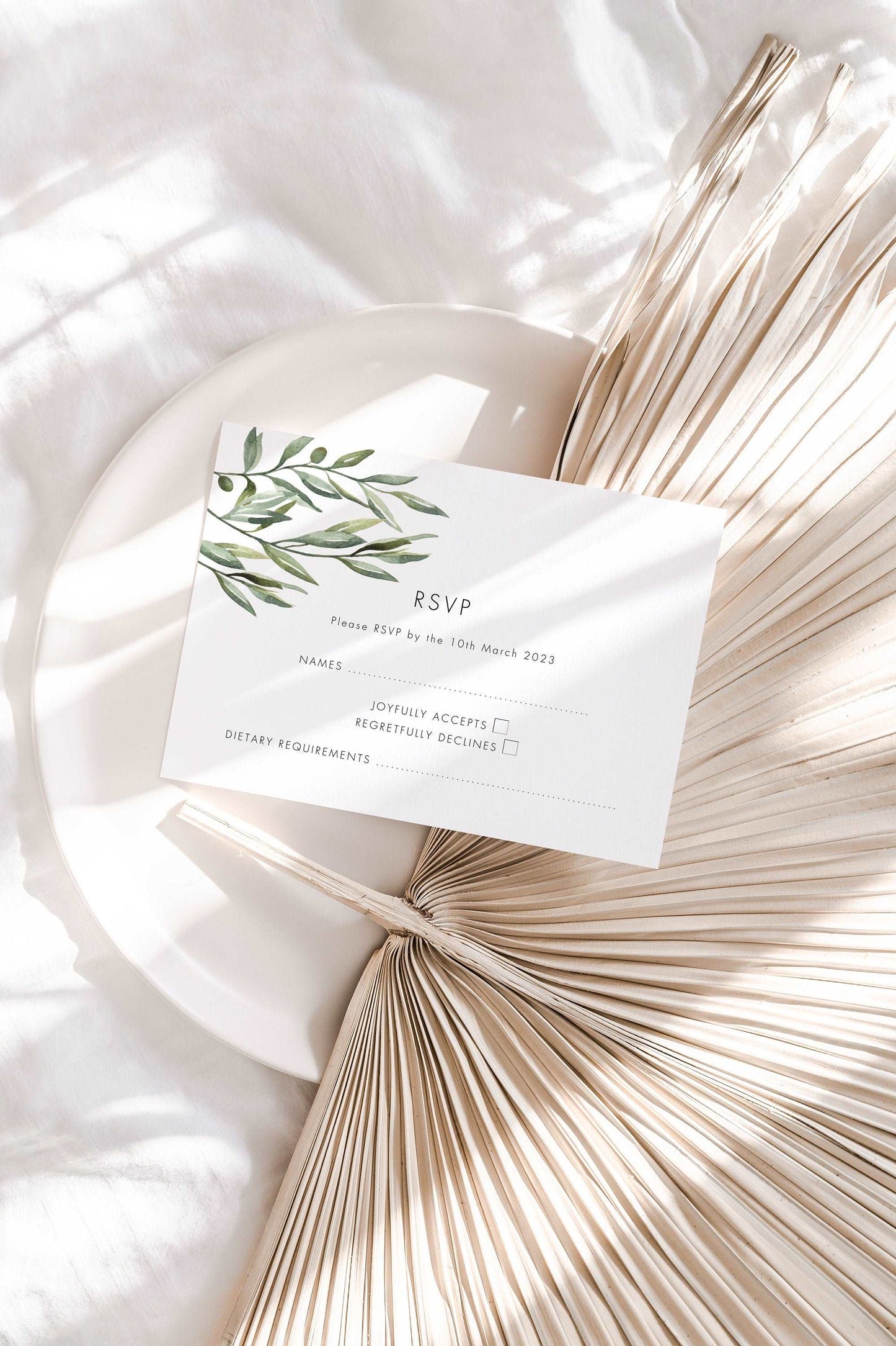 Olive Branch Wedding RSVP