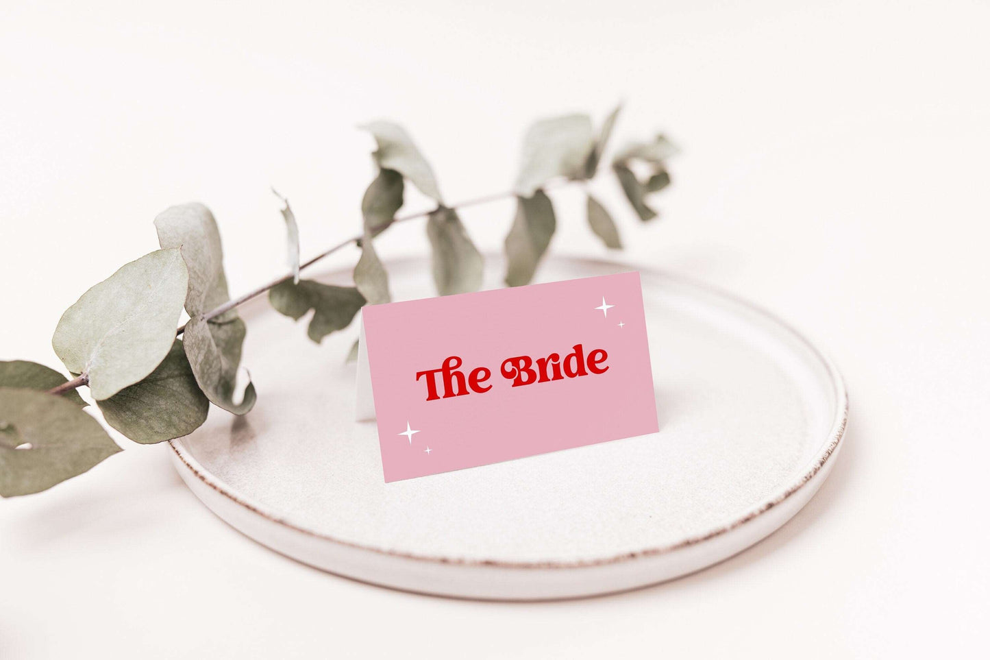Retro Place Cards