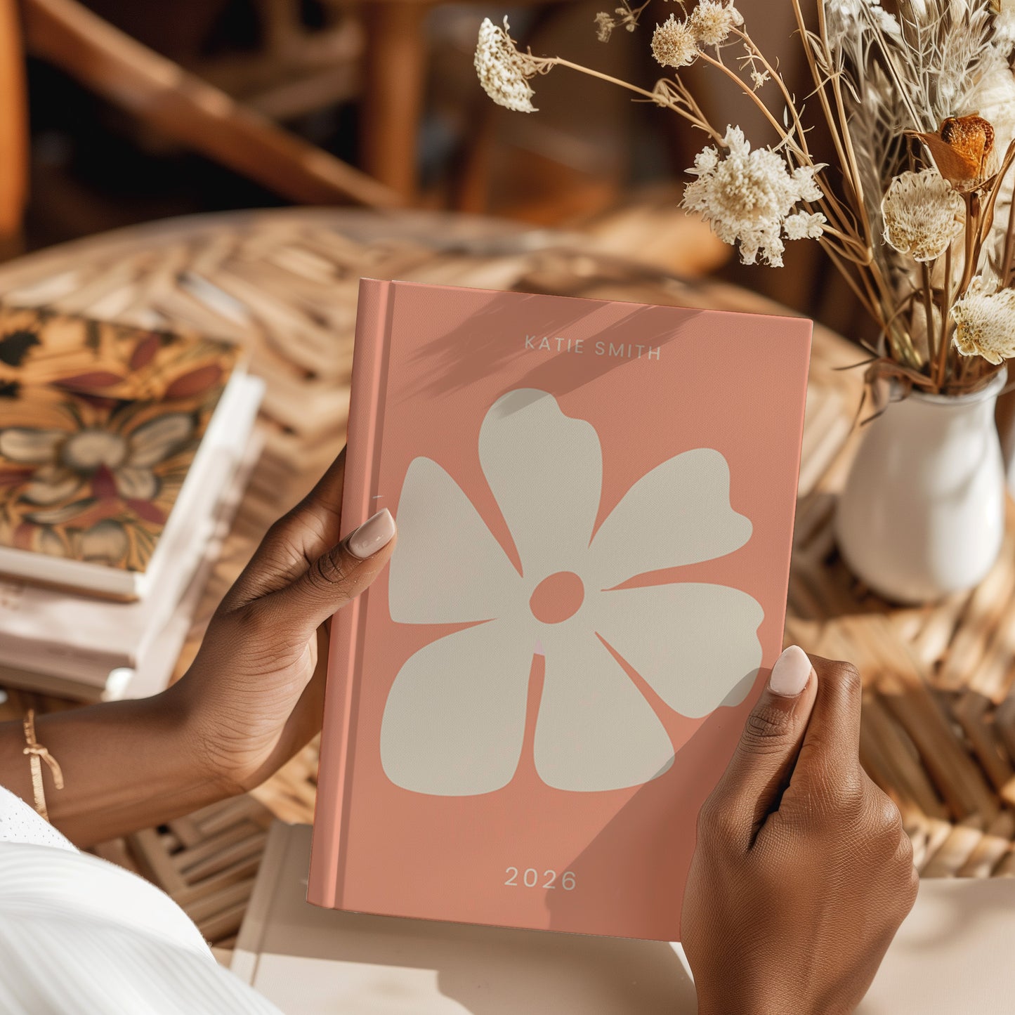 Personalised 2026 Floral Diary