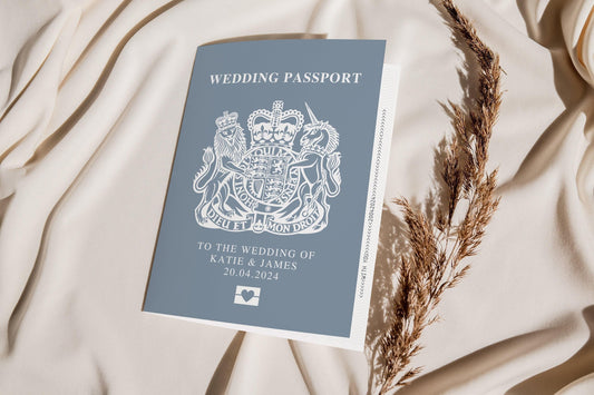 Passport Wedding Invitation