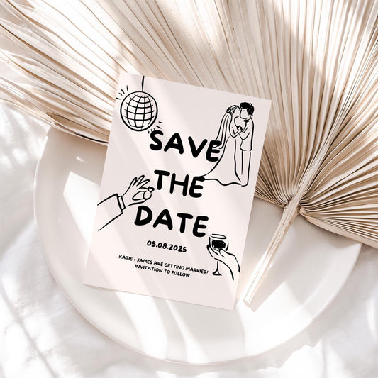 Fun Doodle Save The Dates