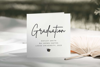 Personalised Graduation Card