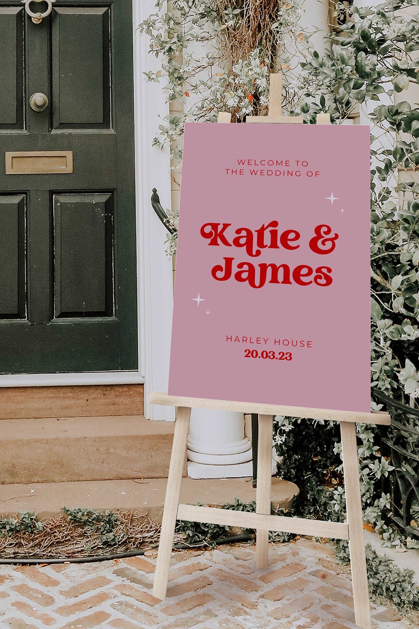 Vintage Wedding Sign