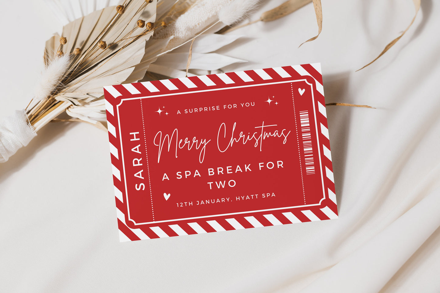 Christmas Gift Voucher Card